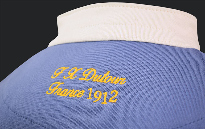 Detail on the back of the collar - F X Dutour France 1912